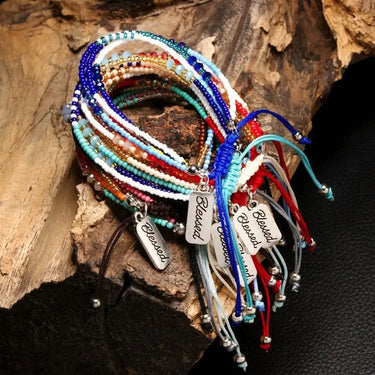 Blessed Seed Bead Layered Bracelet-Your Soul Place